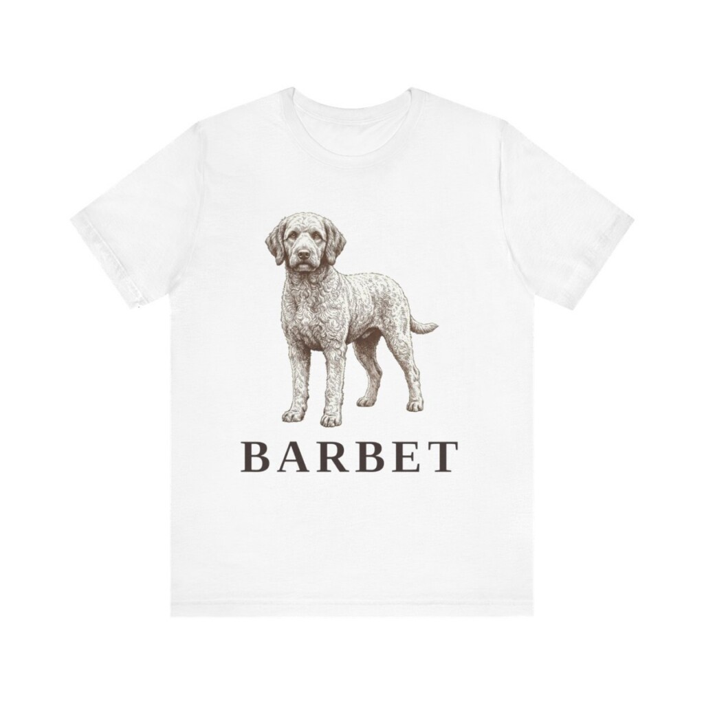 Barbet Lover Shirt, Vintage Dog Sketch Tee, Dog Lover Gift