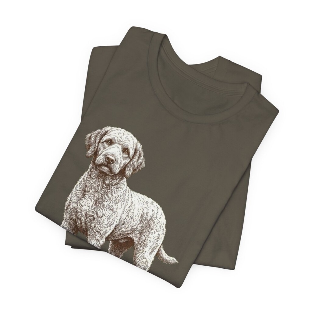 Barbet Lover Shirt, Vintage Dog Sketch Tee, Dog Lover Gift