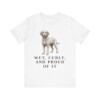 Barbet Humor Shirt, Vintage Dog Sketch Tee, Dog Humor Gift