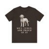 Barbet Humor Shirt, Vintage Dog Sketch Tee, Dog Humor Gift
