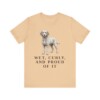 Barbet Humor Shirt, Vintage Dog Sketch Tee, Dog Humor Gift
