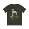 Barbet Humor Shirt, Vintage Dog Sketch Tee, Dog Humor Gift