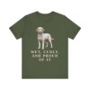 Barbet Humor Shirt, Vintage Dog Sketch Tee, Dog Humor Gift
