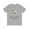Barbet Humor Shirt, Vintage Dog Sketch Tee, Dog Humor Gift
