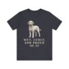 Barbet Humor Shirt, Vintage Dog Sketch Tee, Dog Humor Gift