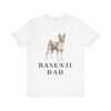 Basenji Dad Shirt, Vintage Dog Sketch Tee, Dog Dad Gift