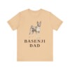 Basenji Dad Shirt, Vintage Dog Sketch Tee, Dog Dad Gift
