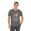 Basenji Dad Shirt, Vintage Dog Sketch Tee, Dog Dad Gift