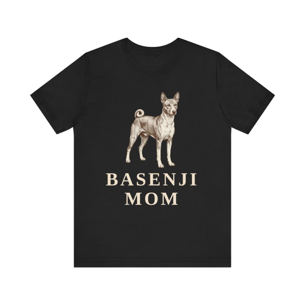 Basenji Mom Shirt, Vintage Dog Sketch Tee, Dog Mom Gift Basenji Mom Shirt, Vintage Dog Sketch Tee, Dog Mom Gift
