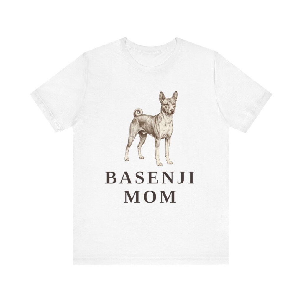 Basenji Mom Shirt, Vintage Dog Sketch Tee, Dog Mom Gift Basenji Mom Shirt, Vintage Dog Sketch Tee, Dog Mom Gift