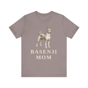 Basenji Mom Shirt, Vintage Dog Sketch Tee, Dog Mom Gift