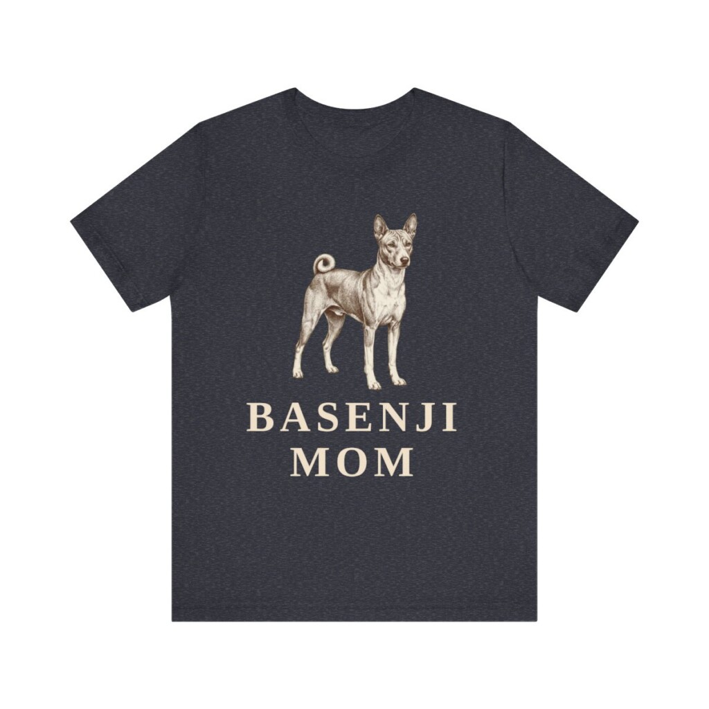 Basenji Mom Shirt, Vintage Dog Sketch Tee, Dog Mom Gift Basenji Mom Shirt, Vintage Dog Sketch Tee, Dog Mom Gift