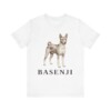 Basenji Lover Shirt, Vintage Dog Sketch Tee, Dog Lover Gift
