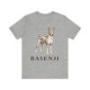 Basenji Lover Shirt, Vintage Dog Sketch Tee, Dog Lover Gift