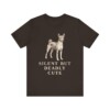 Basenji Humor Shirt, Vintage Dog Sketch Tee, Dog Humor Gift