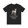 Basenji Humor Shirt, Vintage Dog Sketch Tee, Dog Humor Gift