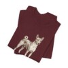 Basenji Humor Shirt, Vintage Dog Sketch Tee, Dog Humor Gift