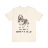 Basset Hound Dad Shirt, Vintage Dog Sketch Tee, Dog Dad Gift