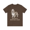 Basset Hound Dad Shirt, Vintage Dog Sketch Tee, Dog Dad Gift