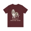 Basset Hound Dad Shirt, Vintage Dog Sketch Tee, Dog Dad Gift