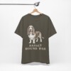 Basset Hound Dad Shirt, Vintage Dog Sketch Tee, Dog Dad Gift