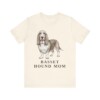 Basset Hound Mom Shirt, Vintage Dog Sketch Tee, Dog Mom Gift Basset Hound Mom Shirt, Vintage Dog Sketch Tee, Dog Mom Gift