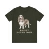 Basset Hound Mom Shirt, Vintage Dog Sketch Tee, Dog Mom Gift Basset Hound Mom Shirt, Vintage Dog Sketch Tee, Dog Mom Gift