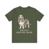 Basset Hound Mom Shirt, Vintage Dog Sketch Tee, Dog Mom Gift Basset Hound Mom Shirt, Vintage Dog Sketch Tee, Dog Mom Gift