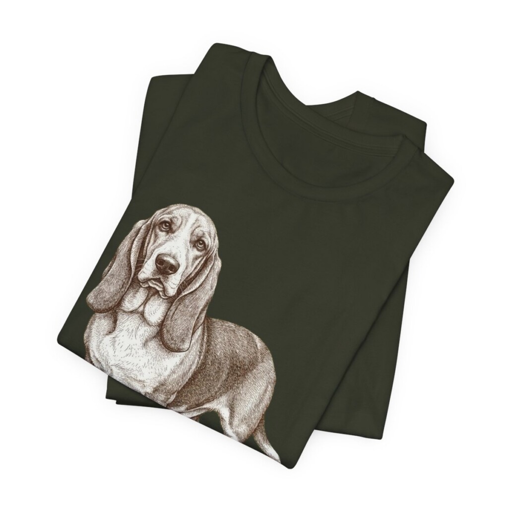 Basset Hound Mom Shirt, Vintage Dog Sketch Tee, Dog Mom Gift Basset Hound Mom Shirt, Vintage Dog Sketch Tee, Dog Mom Gift