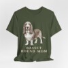 Basset Hound Mom Shirt, Vintage Dog Sketch Tee, Dog Mom Gift Basset Hound Mom Shirt, Vintage Dog Sketch Tee, Dog Mom Gift