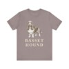 Basset Hound Lover Shirt, Vintage Dog Sketch Tee, Dog Lover Gift