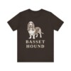 Basset Hound Lover Shirt, Vintage Dog Sketch Tee, Dog Lover Gift