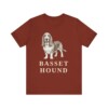 Basset Hound Lover Shirt, Vintage Dog Sketch Tee, Dog Lover Gift