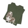 Basset Hound Lover Shirt, Vintage Dog Sketch Tee, Dog Lover Gift