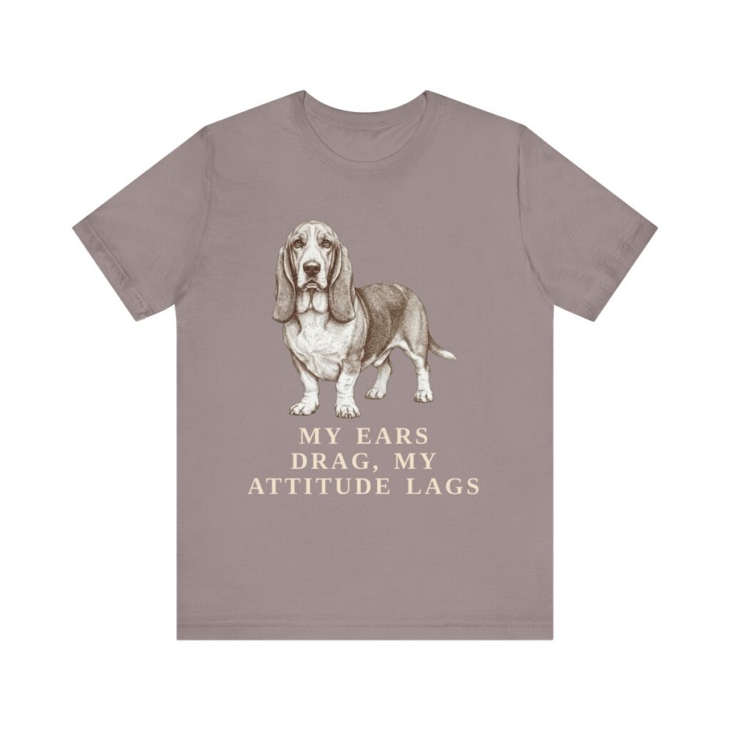Basset Hound Humor Shirt, Vintage Dog Sketch Tee, Dog Humor Gift Basset Hound Humor Shirt, Vintage Dog Sketch Tee, Dog Humor Gift