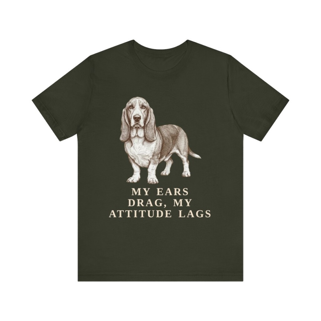 Basset Hound Humor Shirt, Vintage Dog Sketch Tee, Dog Humor Gift Basset Hound Humor Shirt, Vintage Dog Sketch Tee, Dog Humor Gift