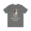 Beagle Dad Shirt, Vintage Dog Sketch Tee, Dog Dad Gift
