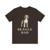 Beagle Dad Shirt, Vintage Dog Sketch Tee, Dog Dad Gift
