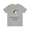 Beagle Dad Shirt, Vintage Dog Sketch Tee, Dog Dad Gift