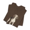 Beagle Dad Shirt, Vintage Dog Sketch Tee, Dog Dad Gift