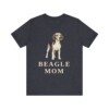 Beagle Mom Shirt, Vintage Dog Sketch Tee, Dog Mom Gift