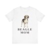Beagle Mom Shirt, Vintage Dog Sketch Tee, Dog Mom Gift