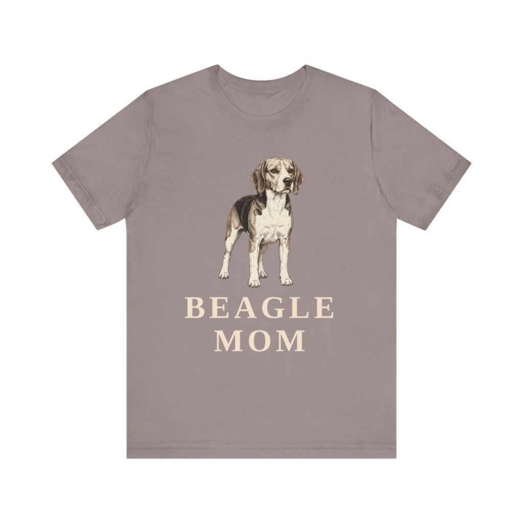 Beagle Mom Shirt, Vintage Dog Sketch Tee, Dog Mom Gift
