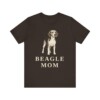 Beagle Mom Shirt, Vintage Dog Sketch Tee, Dog Mom Gift