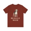 Beagle Mom Shirt, Vintage Dog Sketch Tee, Dog Mom Gift