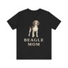 Beagle Mom Shirt, Vintage Dog Sketch Tee, Dog Mom Gift