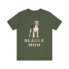 Beagle Mom Shirt, Vintage Dog Sketch Tee, Dog Mom Gift