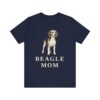 Beagle Mom Shirt, Vintage Dog Sketch Tee, Dog Mom Gift