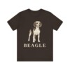 Beagle Lover Shirt, Vintage Dog Sketch Tee, Dog Lover Gift