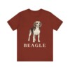Beagle Lover Shirt, Vintage Dog Sketch Tee, Dog Lover Gift